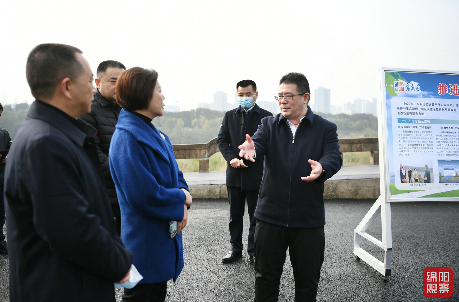 2022年12月9日，李云督導(dǎo)安昌河河長制工作推進(jìn)情況6  張莉 攝.jpg