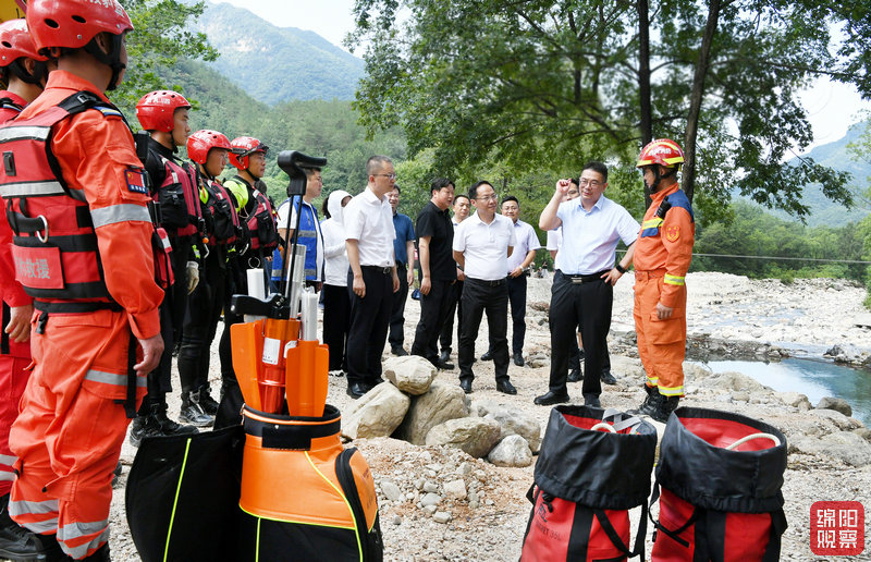 2022年7月21日，李云出席江油防災(zāi)減災(zāi)應(yīng)急演練1  張莉 攝.jpg