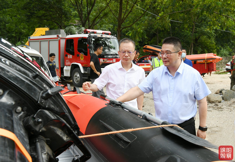2022年7月21日，李云出席江油防災(zāi)減災(zāi)應(yīng)急演練2  張莉 攝.jpg