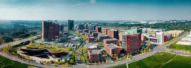 位于成都中心城區(qū)西南板塊的成都天府國(guó)際生物城。成都高新區(qū)黨群工作部供圖