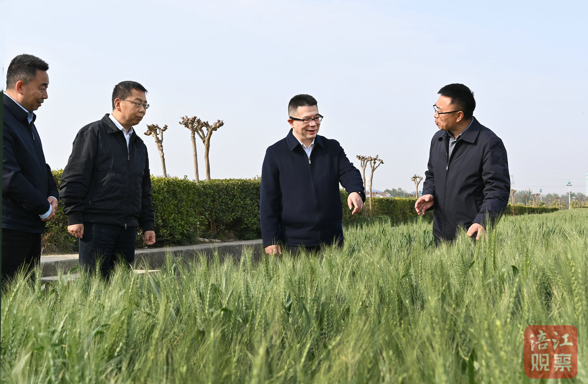 2025年4月3日，李云在農(nóng)科院調(diào)研農(nóng)業(yè)農(nóng)村工作2   張莉 攝.jpg